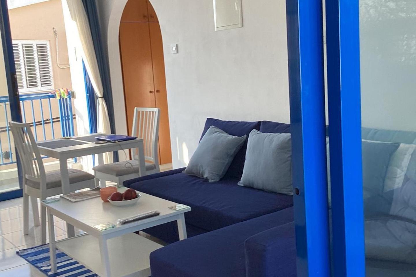 Blue Tasteful Complex Pool View Paphos