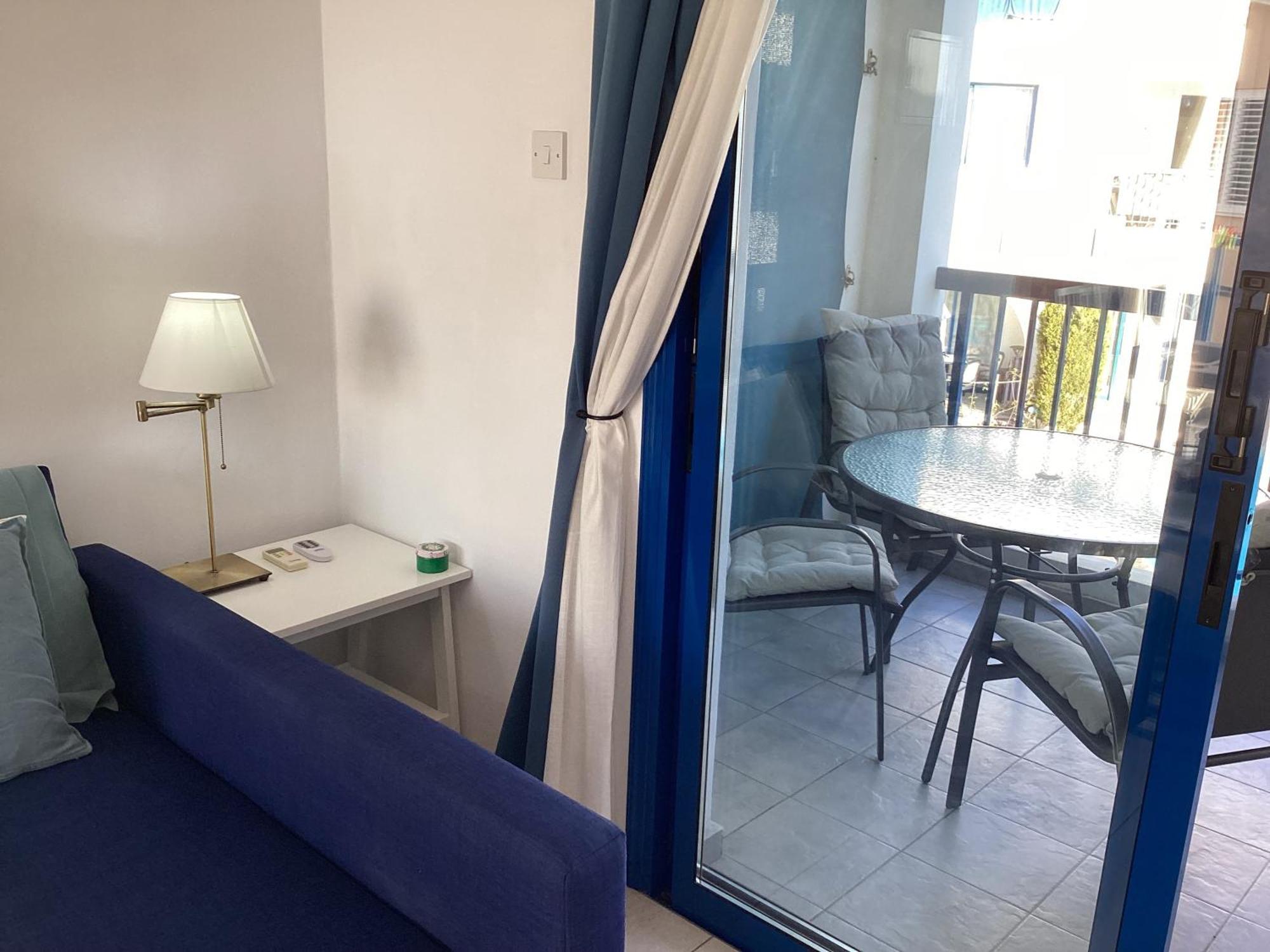 Apartment Blue Tasteful Complex Pool View Paphos